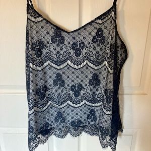 Maurices lace tank top xl